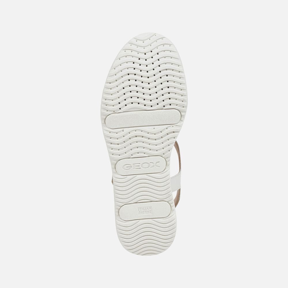 Sandalias Geox Senhora Prateadas - Gardenia - IUFQT0987